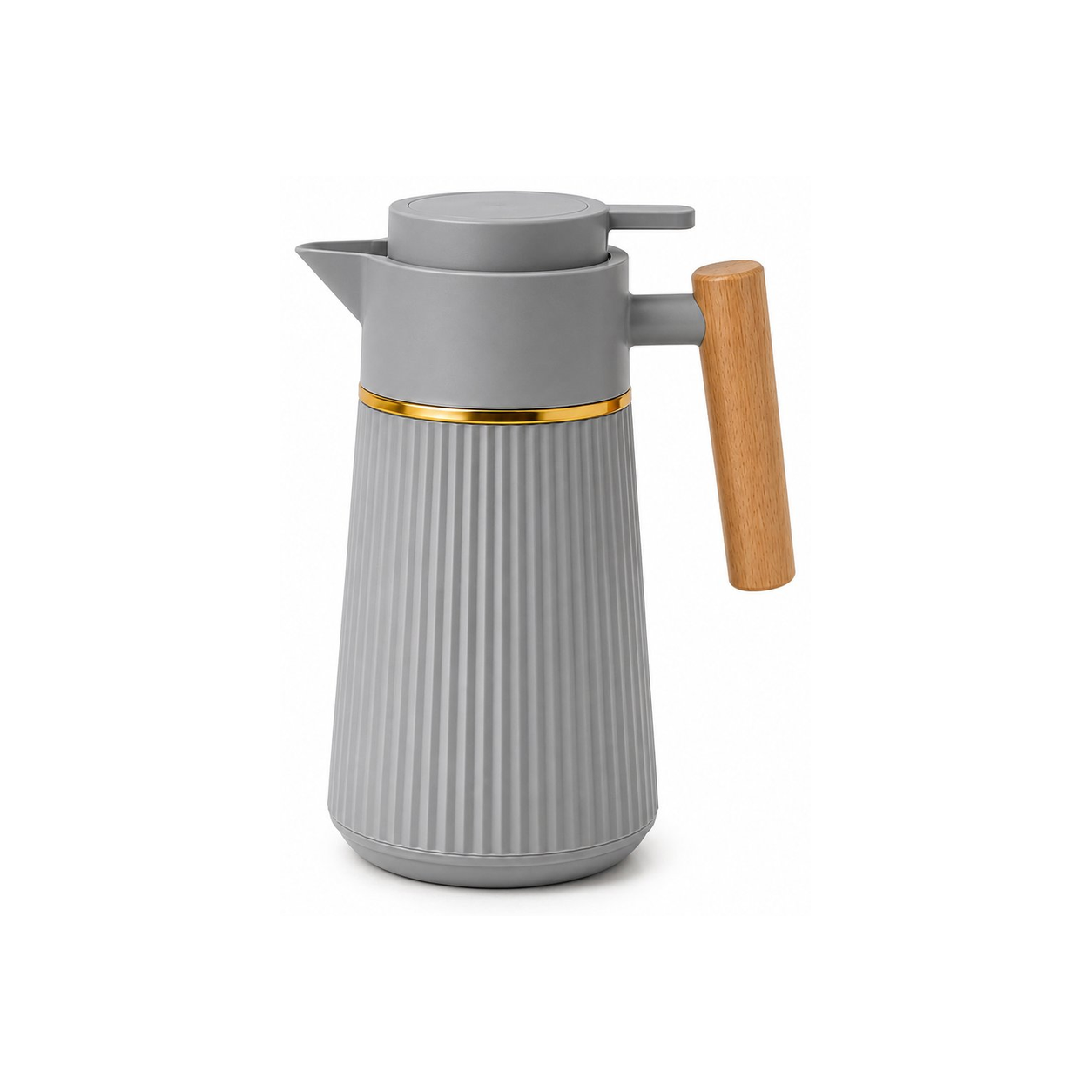 Bule Térmico Lupin Cinza 1L